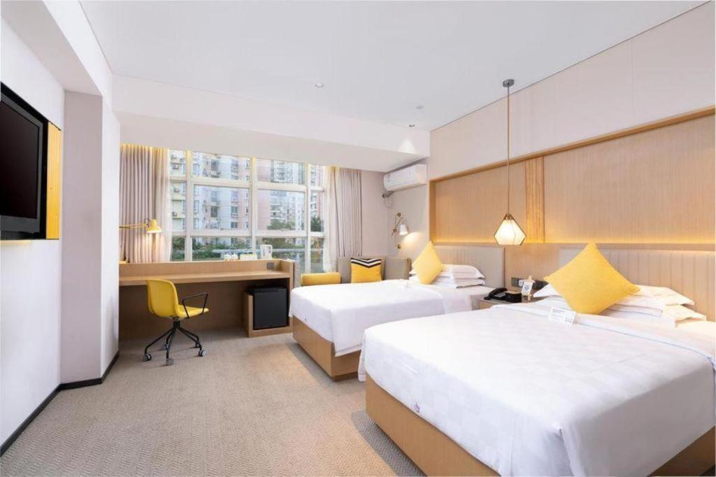 Nanning Sanzan Hotel Exteriör bild